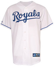 Kansas City Royals team and player jerseys