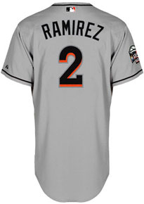 Hanley Ramirez home, road and alternate jerseys