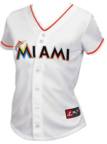 Marlins women's replica jersey