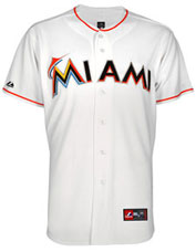 Miami Marlins team and player jerseys