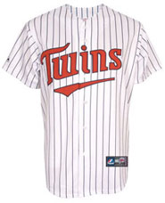 Minnesota Twins team and player jerseys