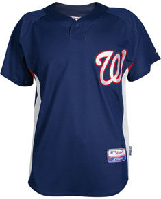 Nationals authentic batting practice jersey