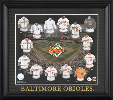 baltimore orioles jersey history