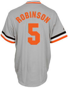 Brooks Robinson throwback jersey