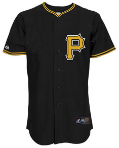 Pirates home alternate replica jersey