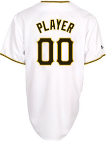 Pirates player home replica jersey