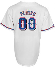 Rangers player home replica jersey