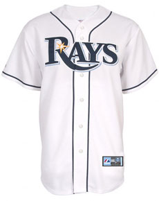 Rays home replica jersey