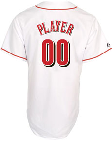 Reds player home replica jersey