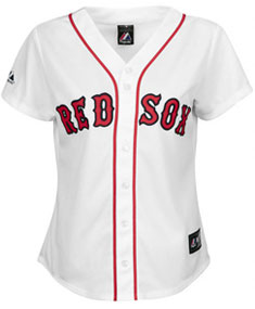 Lulu Grace Designs Boston Red Sox Inspired Baseball Jersey: Baseball Fan Gear & Apparel for Women XL / Hoodie / Navy