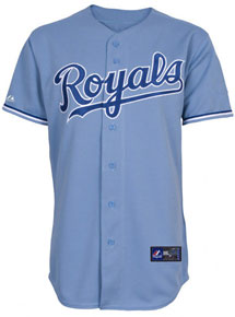 Kansas City Royals Replica Personalized Youth Home Jersey