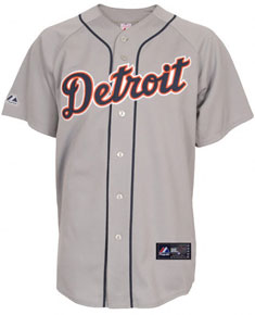 detroit tigers road uniforms