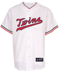 Twins home alternate replica jersey