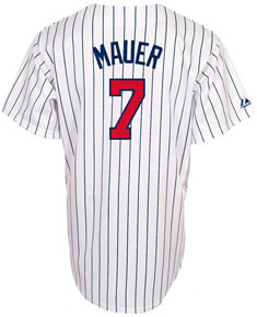 Joe Mauer home replica jersey