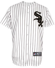 custom made white sox jersey