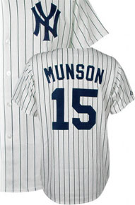 Thurman Munson throwback jersey