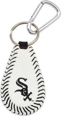 NEW CHICAGO WHITE SOX Rubber Baseball Cap Key Chain Tag Ring #03 