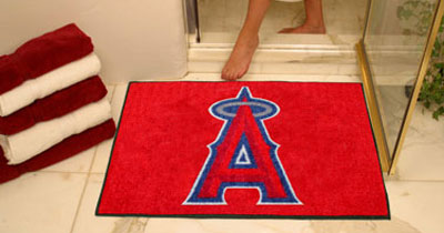 Angels bathroom mat