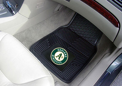 A's vinyl car mat