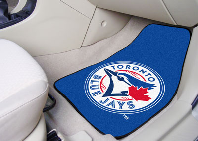 Blue Jays carpet car mat