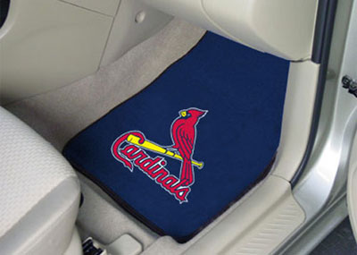 Cardinals carpet car mat