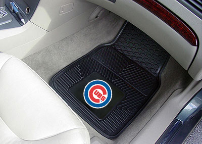 Cubs vinyl car mat