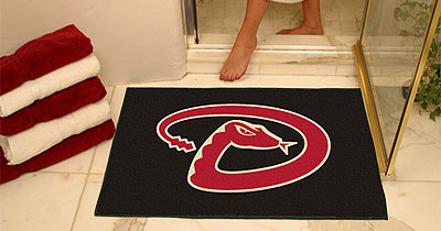 Diamondbacks bathroom mat