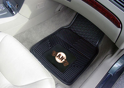 Giants vinyl car mat