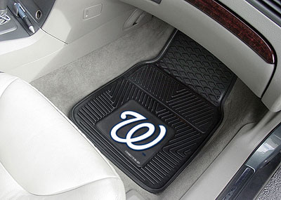 Nationals vinyl car mat