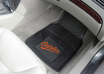 Orioles vinyl car mat