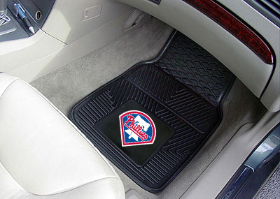 Phillies vinyl car mat