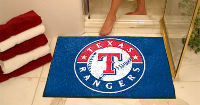 Rangers bathroom mat