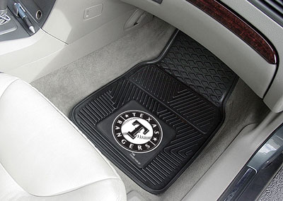 Rangers vinyl car mat