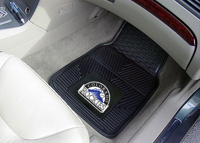 Rockies vinyl car mat