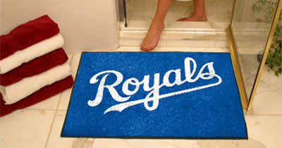 Royals bathroom mat