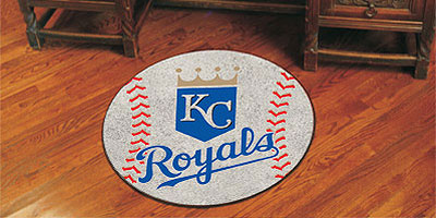 Royals baseball floor mat