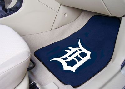 Tigers carpet car mat