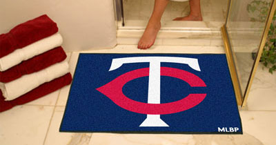 Twins bathroom mat