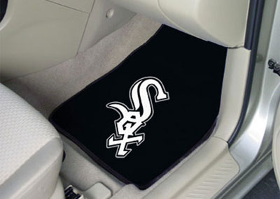 White Sox carpet car mat