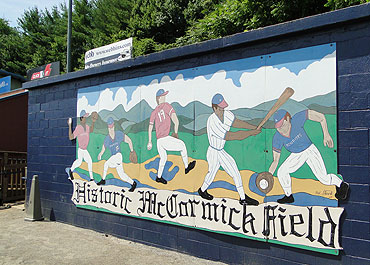 Historic McCormick Field sign