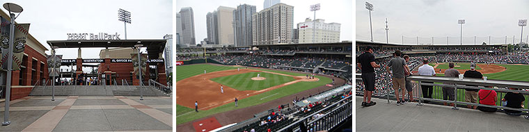 Pictures of BB&T Ballpark in Charlotte