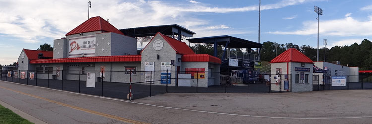 Legion Field exterior and ticket office