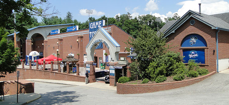 McCormick Field entrance and facade