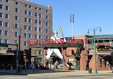 AutoZone Park exterior