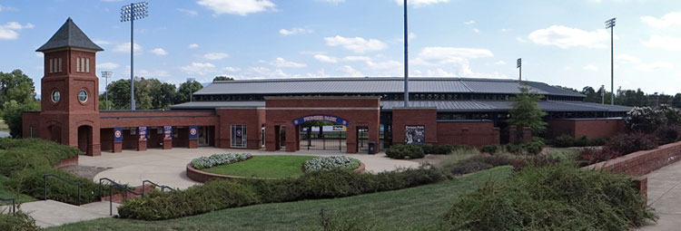 Pioneer Park exterior and entrance