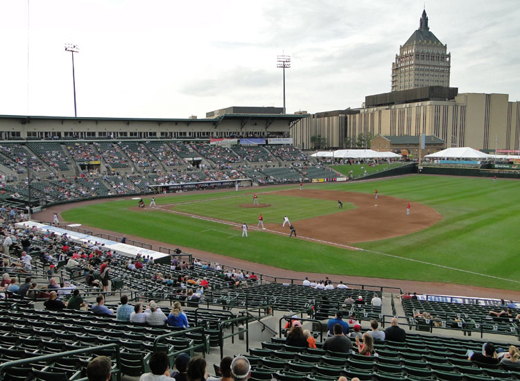 Rochester Red Wings Seating Chart With Rows