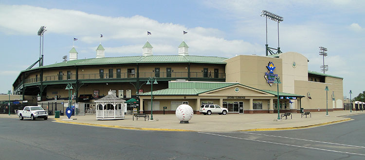 Whitaker Bank Ballpark exterior
