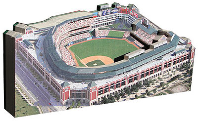 Rangers Ballpark in Arlington model