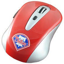 Philadelphia Phillies wireless computer mouse