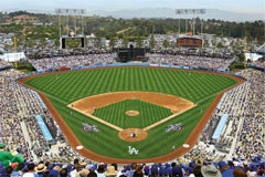 Dodger Stadium mural